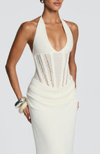 Neeka Maxi Dress - Ivory