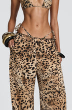 Soleil Pants - Leopard Print