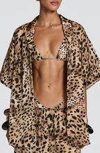 Soleil Shirt - Leopard Print
