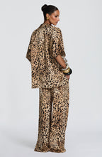 Soleil Shirt - Leopard Print