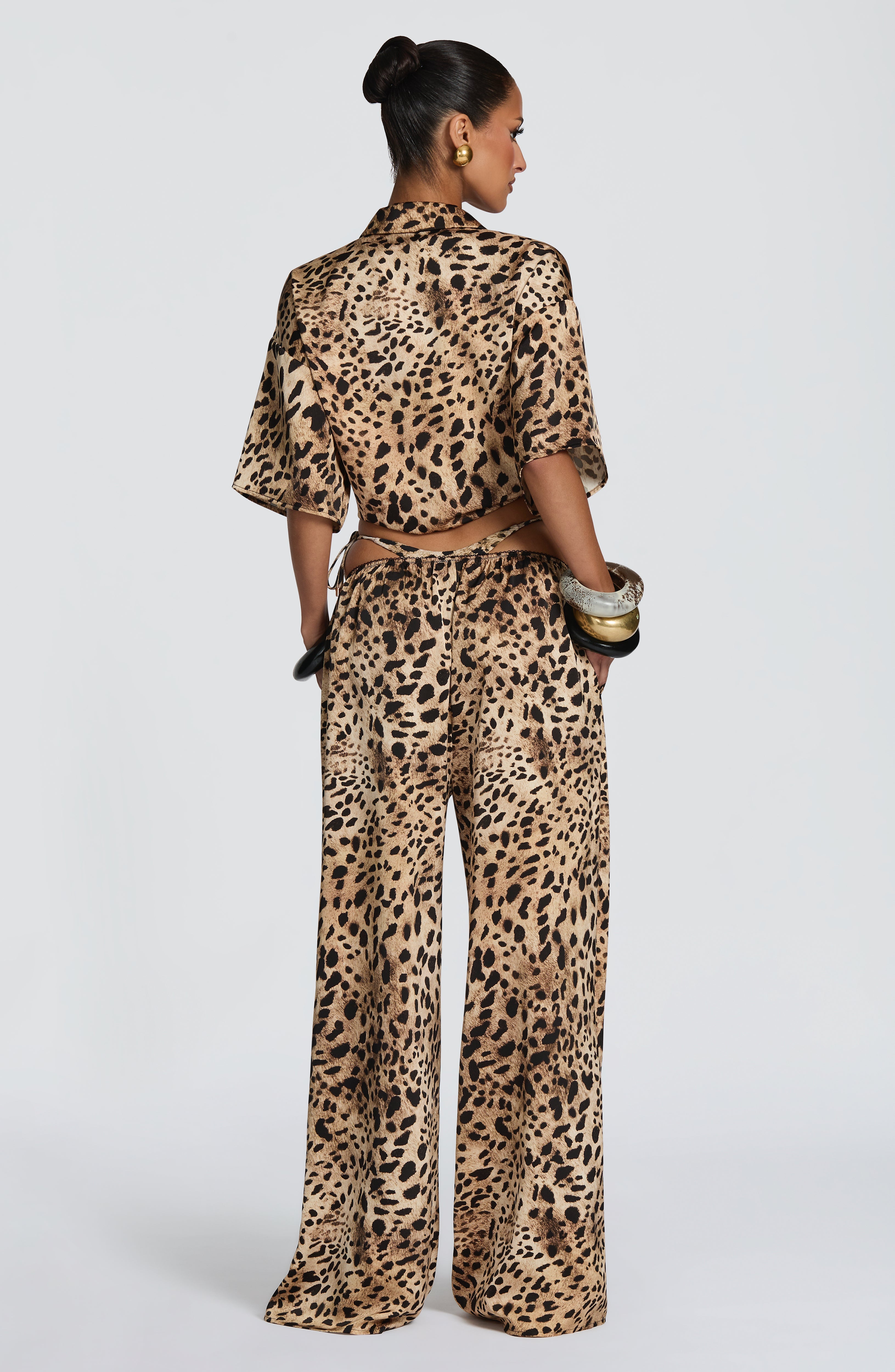 Soleil Shirt - Leopard Print