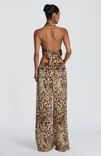 Soleil Pants - Leopard Print