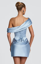 Ella Mini Dress - Glacier Blue