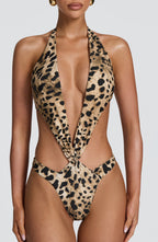 Stella Swimsuit - Leopard Print
