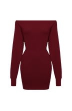 Sawyer Mini Dress - Burgundy
