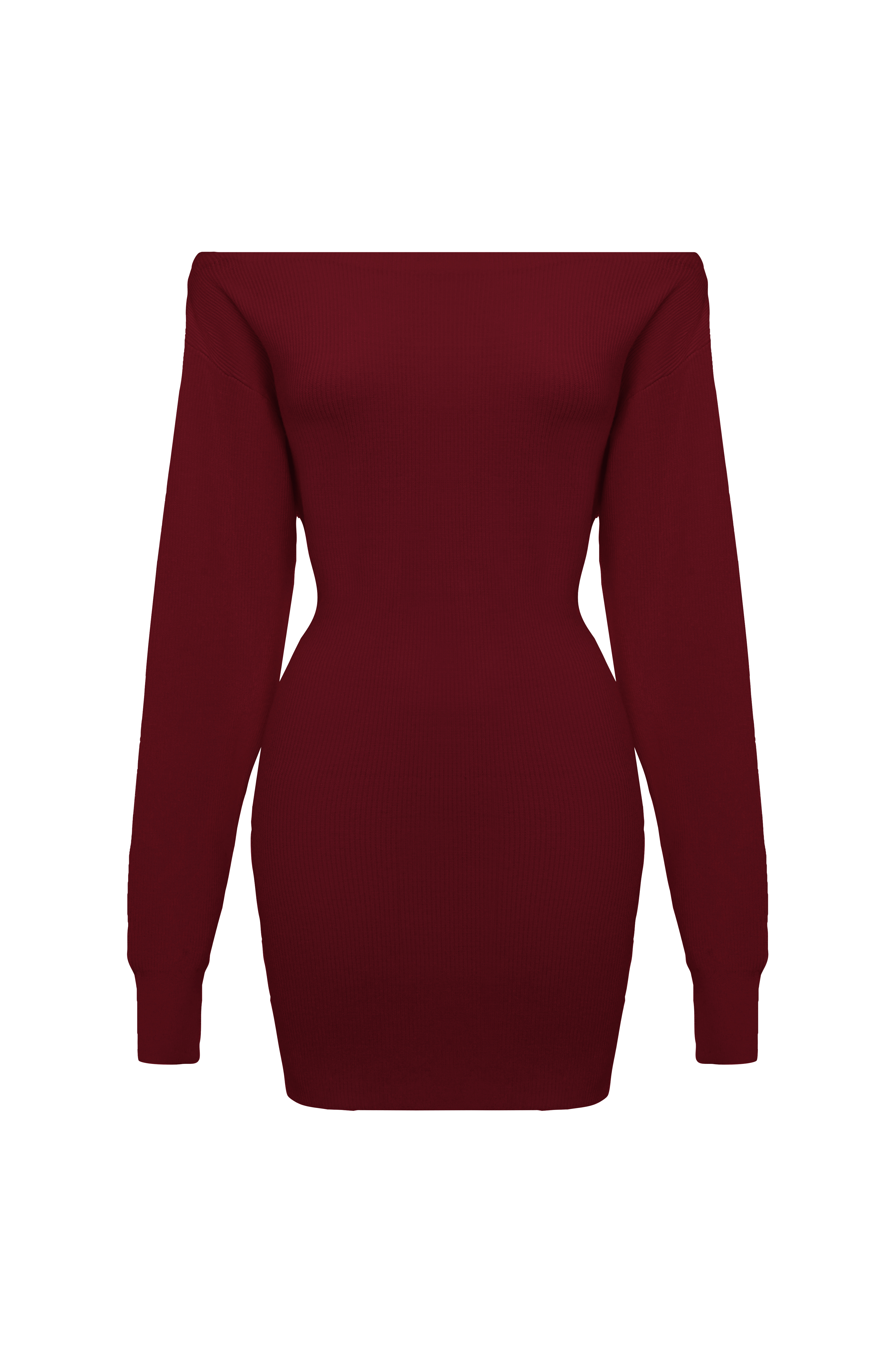 Sawyer Mini Dress - Burgundy
