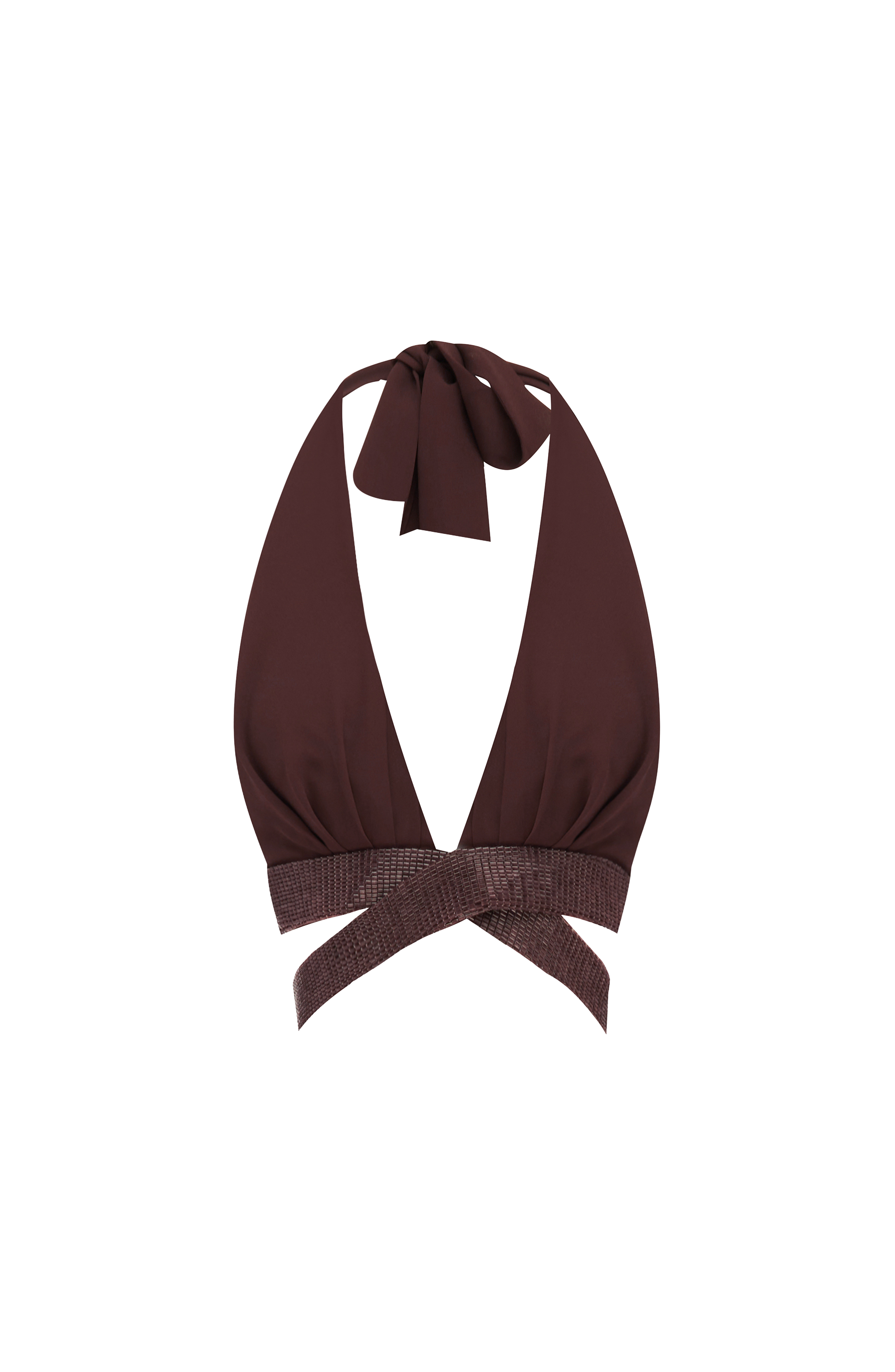 Sophie Bralette - Plum Brown