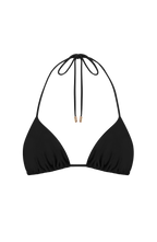 Suki Triangle Bikini Top - Black