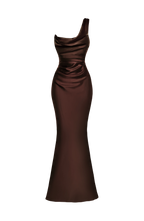 Thalassa Maxi Dress - Plum Brown