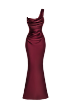 Thalassa Maxi Dress - Cherry Lacquer