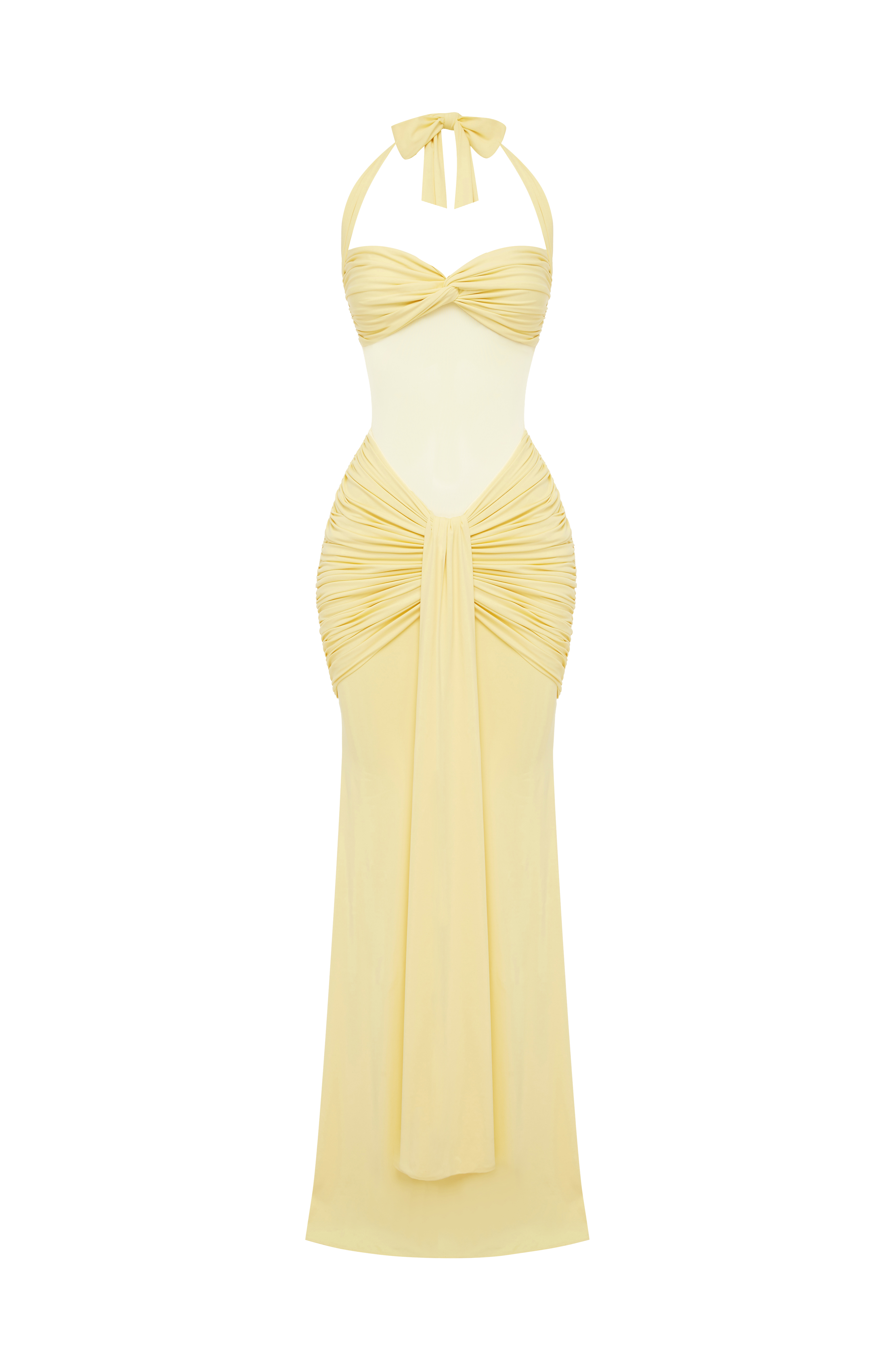 Vixen Maxi Dress - Lemon