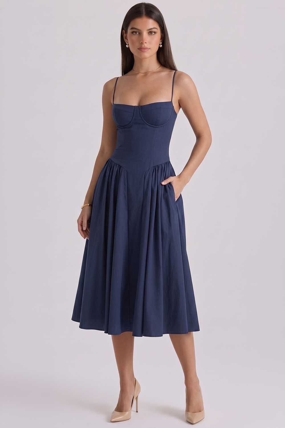 Anne Bustier Dress