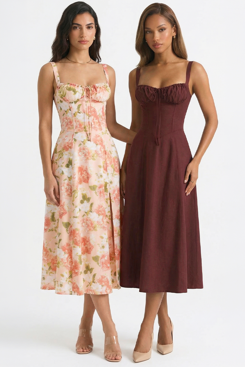 Mavie Bustier Midi Dress – New Edition | 2 for 1
