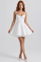 Cloe Mini Dress – Double-Layer Design