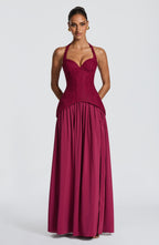 Almira Maxi Dress - Mulberry