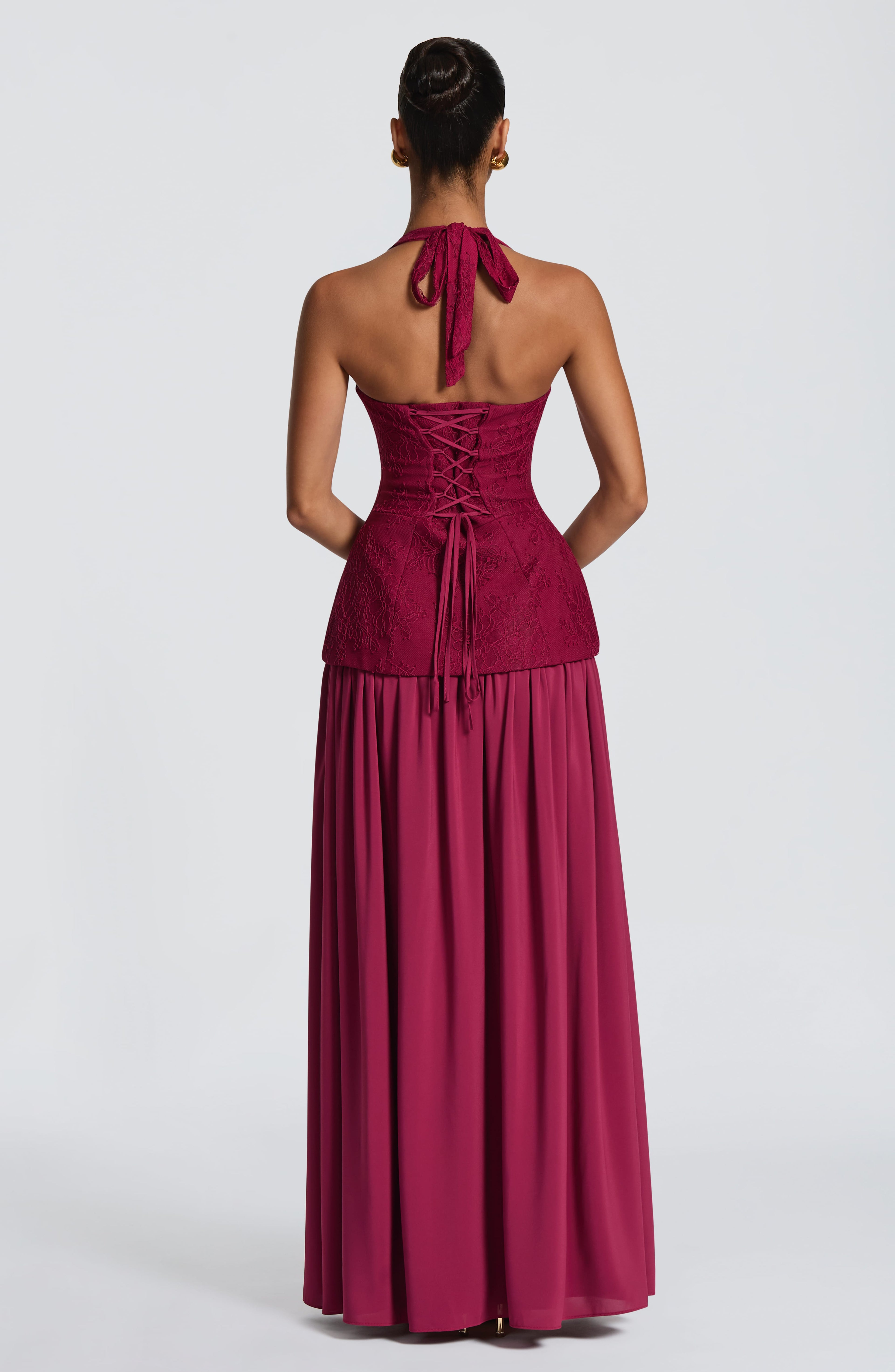 Almira Maxi Dress - Mulberry