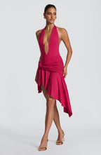 Alto Mini Skirt - Raspberry