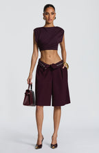 Amara Top - Plum