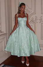 Amity Midi Dress - Mint