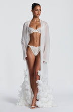 Anwen Dressing Gown - Ivory