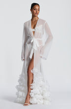 Anwen Dressing Gown - Ivory
