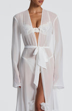 Anwen Dressing Gown - Ivory