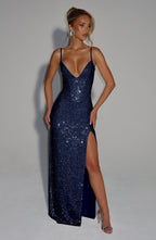 Ashton Maxi Dress - Navy
