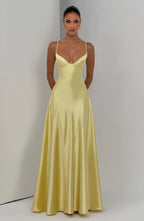 Asterin Maxi Dress - Lemon