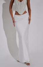 Bernadette Maxi Skirt - Ivory