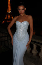 Carina Maxi Dress - Glacier Blue