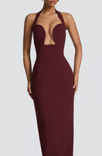 Charlotte Maxi Dress - Cherry Lacquer
