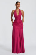 Cova Maxi Dress - Raspberry