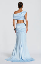 Edwina Top - Glacier Blue