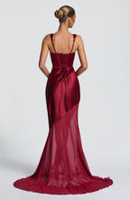 Eliza Gown - Burgundy