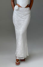 Elizabeth Maxi Skirt - Ivory