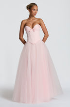 Ethel Maxi Skirt - Blush