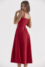 Mavie Bustier Midi Dress – 2 for 1