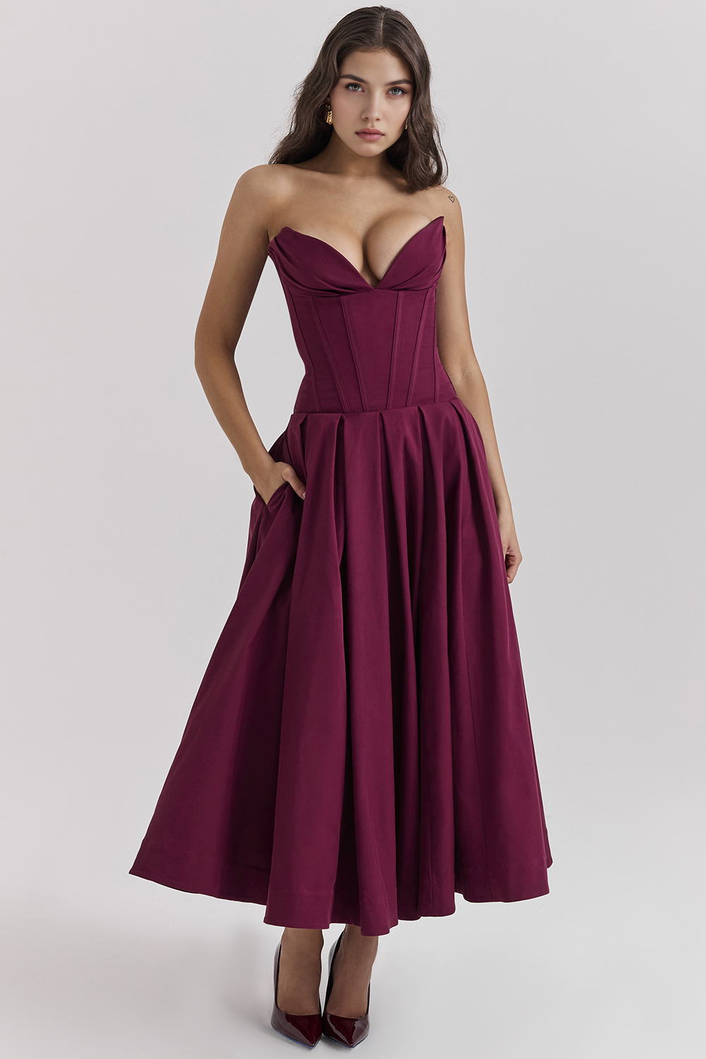 Taylor Figure-Shaping Dress