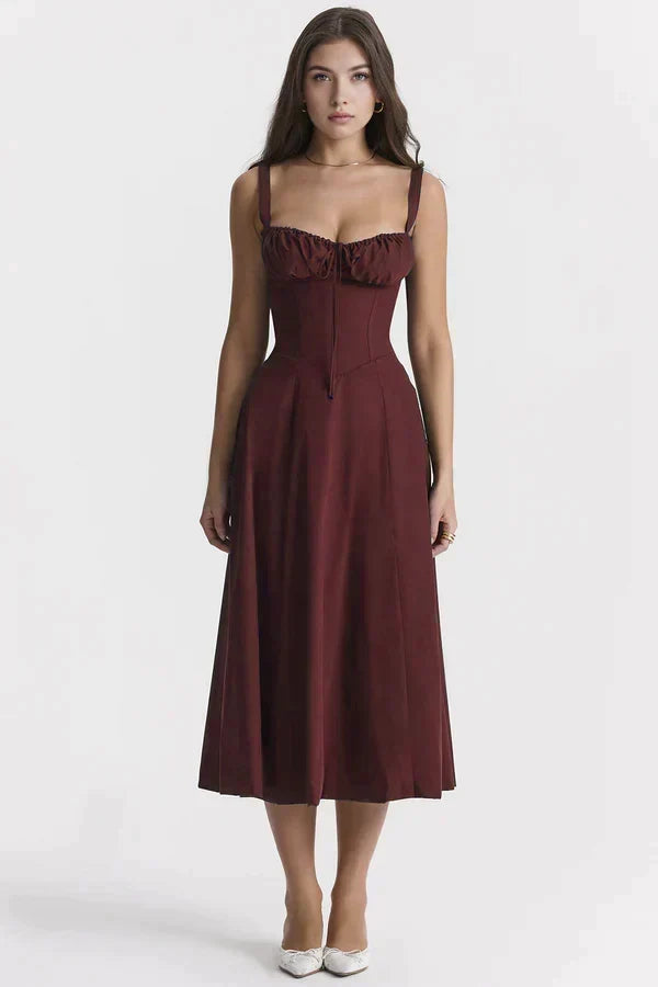 Mavie Bustier Midi Dress – New Edition | 2 for 1