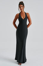 Halo Maxi Dress - Black