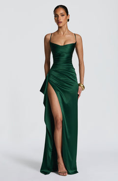 Helen Maxi Dress - Emerald