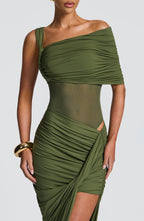 Henrietta Maxi Skirt - Khaki