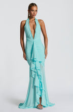 Janessa Maxi Dress - Aqua