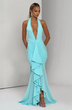Janessa Maxi Dress - Aqua