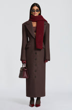 Jeanie Scarf - Burgundy