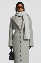 Jeanie Scarf - Light Grey