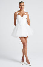 Keely Mini Dress - Ivory