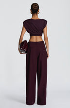 Kirsty Pants - Plum