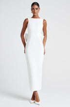 Lana Midaxi Dress - Ivory
