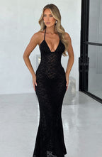 Leilina Maxi Dress - Black